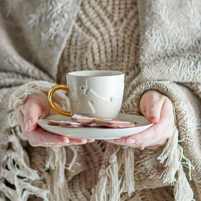 Mugs - Starry Mug, White, Stoneware  - BLOOMINGVILLE MULTIBRAND HOUSE