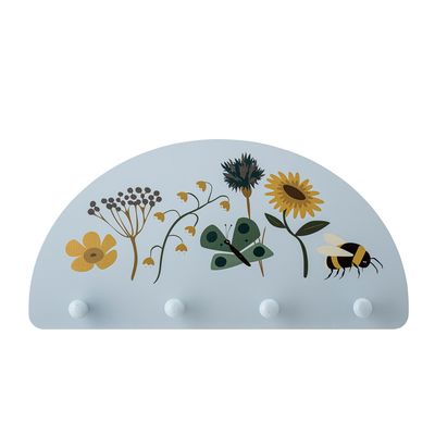 Mounting accessories - Juliana Coat Rack, Blue, Lotus - BLOOMINGVILLE MINI