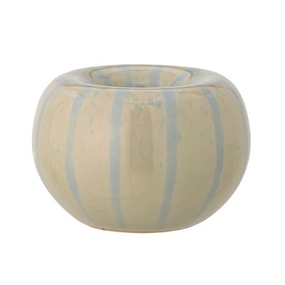 Bougeoirs et photophores - Agate Photophore, Jaune, Grès - BLOOMINGVILLE MULTIBRAND HOUSE