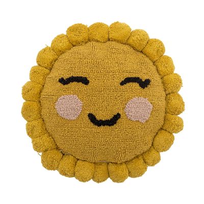 Coussins - Vigge Coussin, Jaune, Coton  - BLOOMINGVILLE MINI