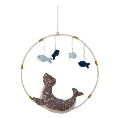 Objets de décoration - Lulo Mobile, Marron, Coton - BLOOMINGVILLE MINI