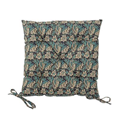 Cushions - Abiha Seat Pad, Blue, Cotton - BLOOMINGVILLE MULTIBRAND HOUSE