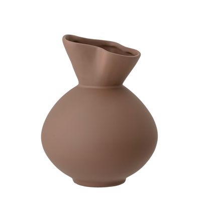 Vases - Nicita Vase, Marron, Grès - BLOOMINGVILLE MULTIBRAND HOUSE