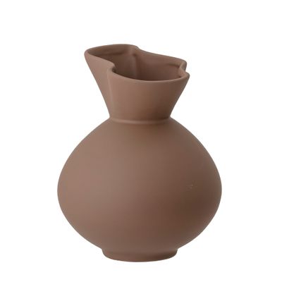 Vases - Nicita Vase, Brown, Stoneware  - BLOOMINGVILLE MULTIBRAND HOUSE