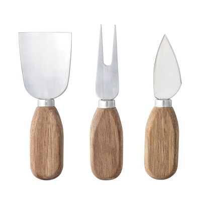 Couverts & ustensiles de cuisine - Lisamai Ustensiles à fromage, Nature, Acacia Set of 3 - BLOOMINGVILLE MULTIBRAND HOUSE