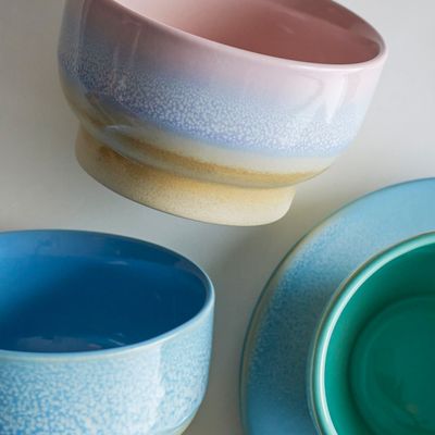 Bols - Safie Bol, Blue, Grès  - BLOOMINGVILLE MULTIBRAND HOUSE