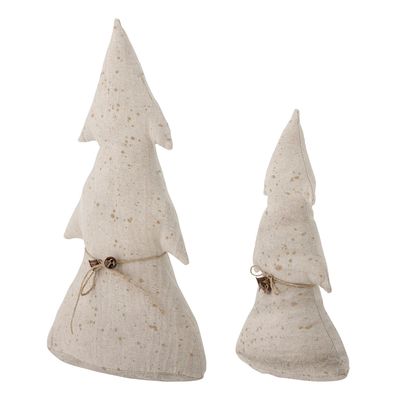 Decorative objects - Miran Deco Tree, Grey, Cotton Set of 2 - BLOOMINGVILLE MULTIBRAND HOUSE