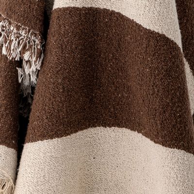 Plaids - Bilston Plaid, Marron, Coton recyclé  - BLOOMINGVILLE MULTIBRAND HOUSE