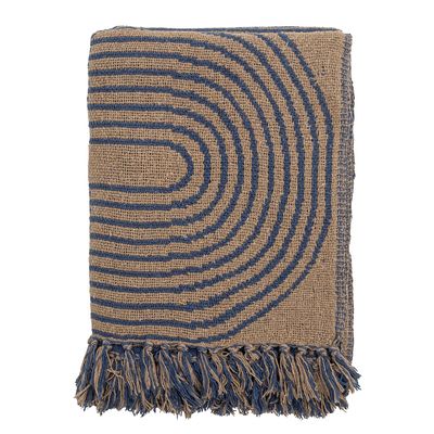 Plaids - Tiffanie Plaid, Blue, Coton recyclé  - BLOOMINGVILLE MULTIBRAND HOUSE