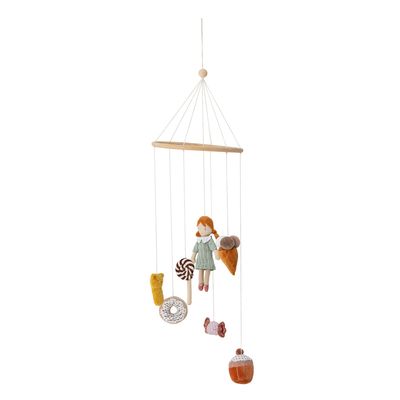 Decorative objects - Rosana Mobile, Brown, Cotton - BLOOMINGVILLE MINI