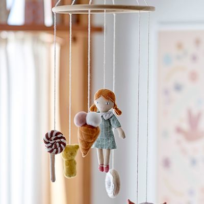 Objets de décoration - Rosana Mobile, Marron, Coton  - BLOOMINGVILLE MINI