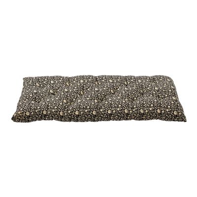 Coussins - Kamala Galette de siège, Noir, Coton - BLOOMINGVILLE MULTIBRAND HOUSE