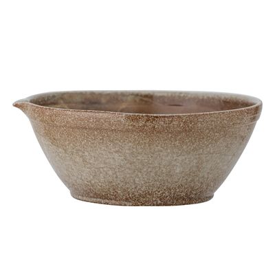 Kitchen utensils - Lani Baking Bowl, Brown, Stoneware - CREATIVE COLLECTION