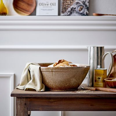 Kitchen utensils - Lani Baking Bowl, Brown, Stoneware  - CREATIVE COLLECTION