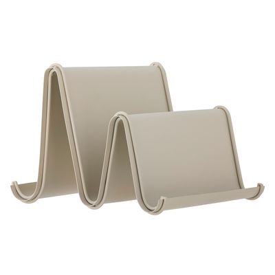 Storage boxes - Olen Magazine Holder, Nature, Metal - BLOOMINGVILLE MULTIBRAND HOUSE
