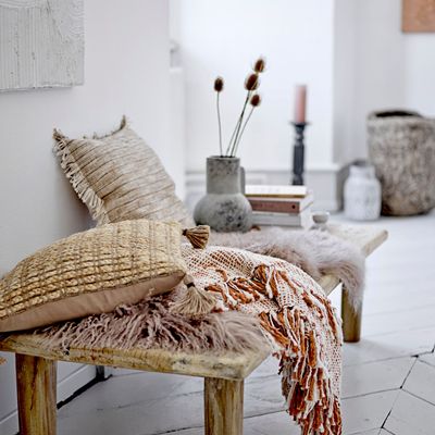 Coussins - Felina Coussin, Nature, Jute  - BLOOMINGVILLE MULTIBRAND HOUSE