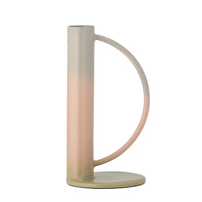 Bougeoirs et photophores - Peach Bougeoir, Rose, Métal - BLOOMINGVILLE MULTIBRAND HOUSE