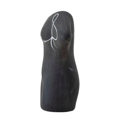 Vases - Lulu Deco Vase, Black, Terracotta  - BLOOMINGVILLE MULTIBRAND HOUSE