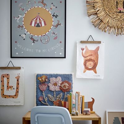 Autres décorations murales - Fritza Affiche, Orange, Papier Set of 2 - BLOOMINGVILLE MINI