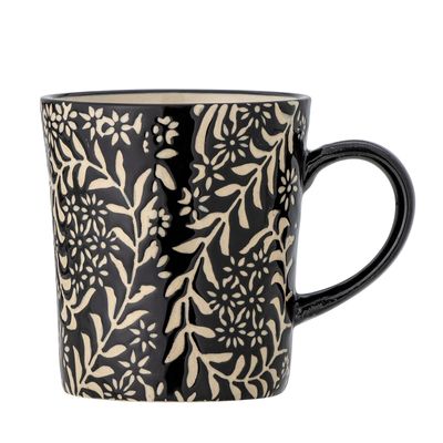 Tasses et mugs - Aswan Tasse, Noir, Grès - CREATIVE COLLECTION