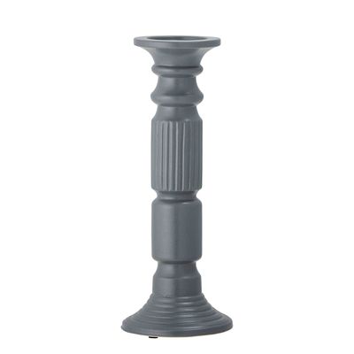 Candlesticks and candle holders - Millas Candle Holder, Grey, Ceramic - BLOOMINGVILLE MULTIBRAND HOUSE