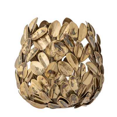 Bougeoirs et photophores - Cherina Photophore, Brass, Métal - BLOOMINGVILLE MULTIBRAND HOUSE