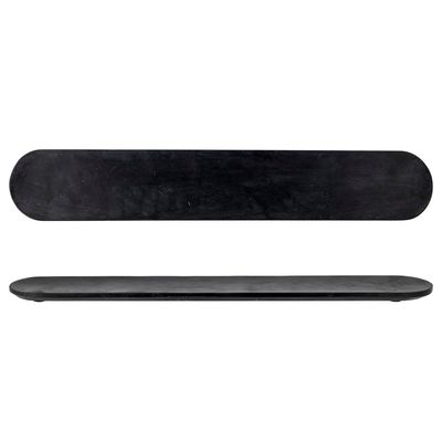 Trays - Emmali Tray, Black, Marble  - BLOOMINGVILLE MULTIBRAND HOUSE