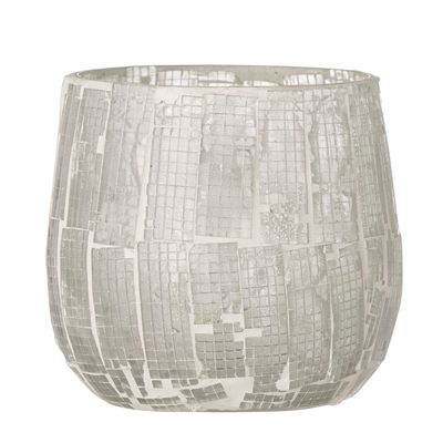 Bougeoirs et photophores - Iberia Photophore, Argent, Verre - BLOOMINGVILLE MULTIBRAND HOUSE