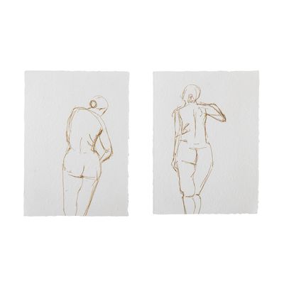 Other wall decoration - Aise Poster, Nature, Paper Set of 2 - BLOOMINGVILLE MULTIBRAND HOUSE