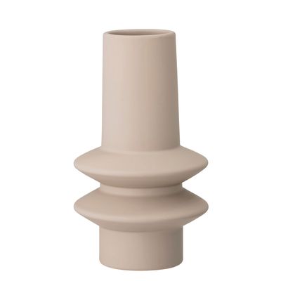Vases - Isold Vase, Nature, Stoneware - BLOOMINGVILLE MULTIBRAND HOUSE