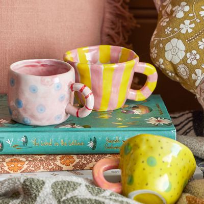 Mugs - Nini Cup, Rose, Stoneware  - BLOOMINGVILLE MINI