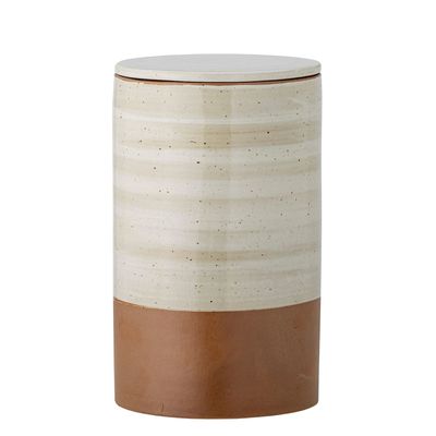 Food storage - Okan Jar w/Lid, Brown, Stoneware  - BLOOMINGVILLE MULTIBRAND HOUSE