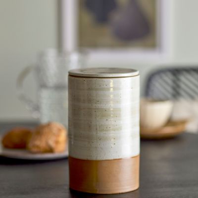 Food storage - Okan Jar w/Lid, Brown, Stoneware  - BLOOMINGVILLE MULTIBRAND HOUSE
