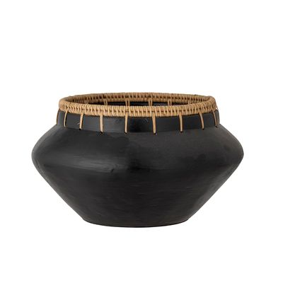 Bowls - Dixon Deco Bowl, Black, Terracotta - BLOOMINGVILLE MULTIBRAND HOUSE