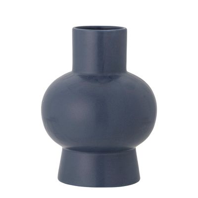 Vases - Iko Vase, Blue, Grès - BLOOMINGVILLE MULTIBRAND HOUSE