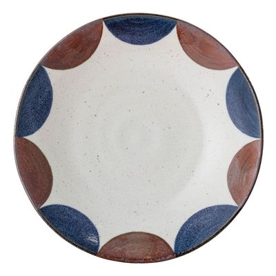 Everyday plates - Camellia Plate, Blue, Porcelain  - CREATIVE COLLECTION