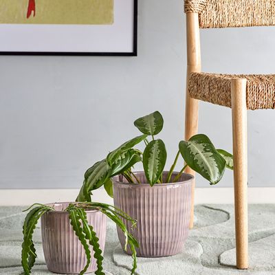 Pots de fleurs - Kenzie Pot de fleurs, Rose, Métal Set of 2 - BLOOMINGVILLE MULTIBRAND HOUSE