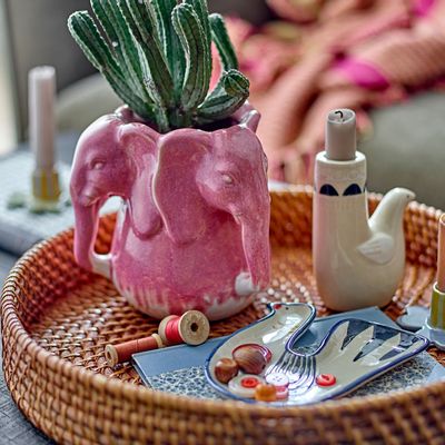 Vases - Pontus Vase, Rose, Grès  - BLOOMINGVILLE MULTIBRAND HOUSE