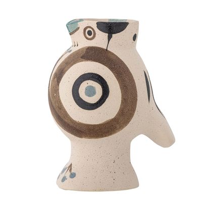 Vases - Mahrab Vase, Nature, Stoneware - BLOOMINGVILLE MULTIBRAND HOUSE