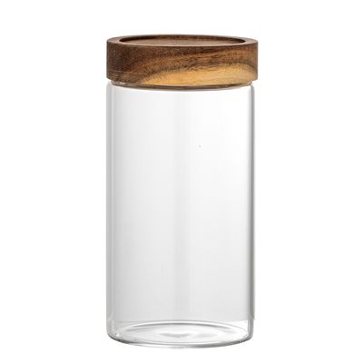 Food storage - Kauna Jar w/Lid, Clear, Glass - BLOOMINGVILLE MULTIBRAND HOUSE