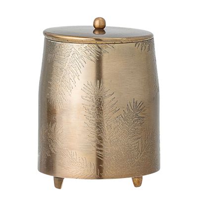 Food storage - Jolee Jar w/Lid, Brass, Stainless Steel  - BLOOMINGVILLE MULTIBRAND HOUSE