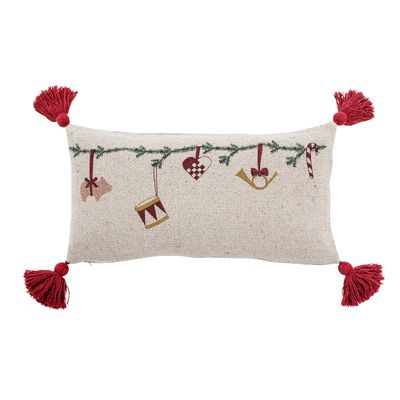Cushions - Yule Cushion, Nature, Cotton - BLOOMINGVILLE MULTIBRAND HOUSE