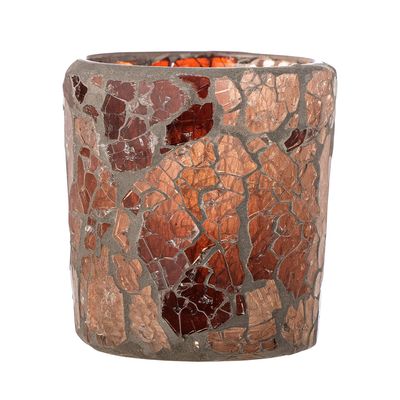 Candlesticks and candle holders - Evalyn Votive, Rose, Recycled Glass - BLOOMINGVILLE MULTIBRAND HOUSE