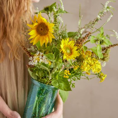 Accessoires pour le vin - Echo Refroidisseur de vin, Verte, Verre  - CREATIVE COLLECTION