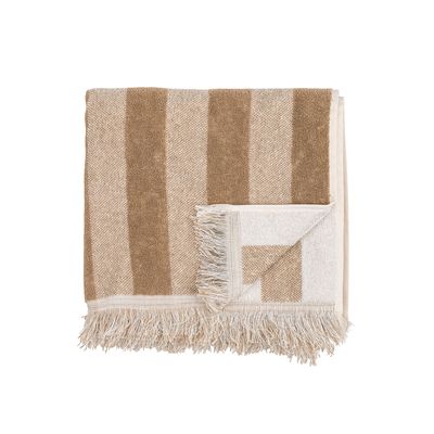 Bath towels - Elaia Towel, Brown, Cotton  - BLOOMINGVILLE