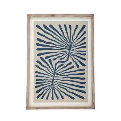 Other wall decoration - Tily Illustration w/ Frame, Nature, Firwood - BLOOMINGVILLE MULTIBRAND HOUSE