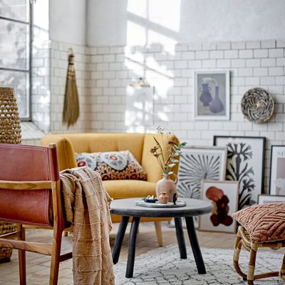 Autres décorations murales - Tily Illustration avec cadre, Nature, Bois de sapin  - BLOOMINGVILLE MULTIBRAND HOUSE