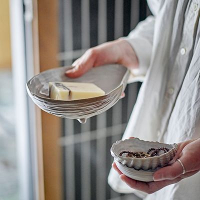 Bols - Bakur Bol, Gris, Grès Set of 2 - BLOOMINGVILLE MULTIBRAND HOUSE