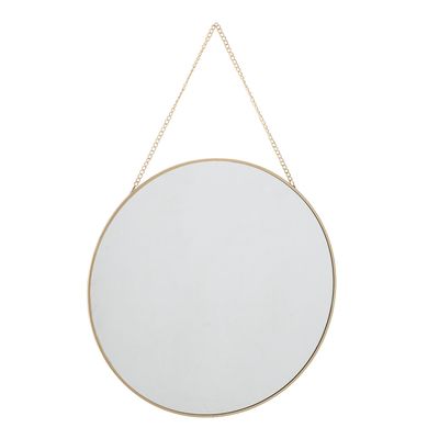Mirrors - Sibal Wall Mirror, Gold, Glass - BLOOMINGVILLE MULTIBRAND HOUSE