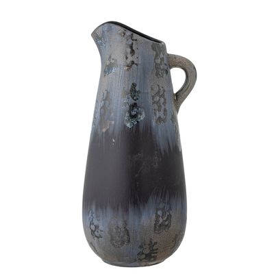 Vases - Khumo Vase, Noir, Grès  - CREATIVE COLLECTION